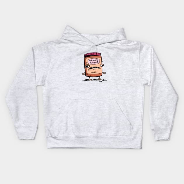 Peanuts Butter Kids Hoodie by neilkohney